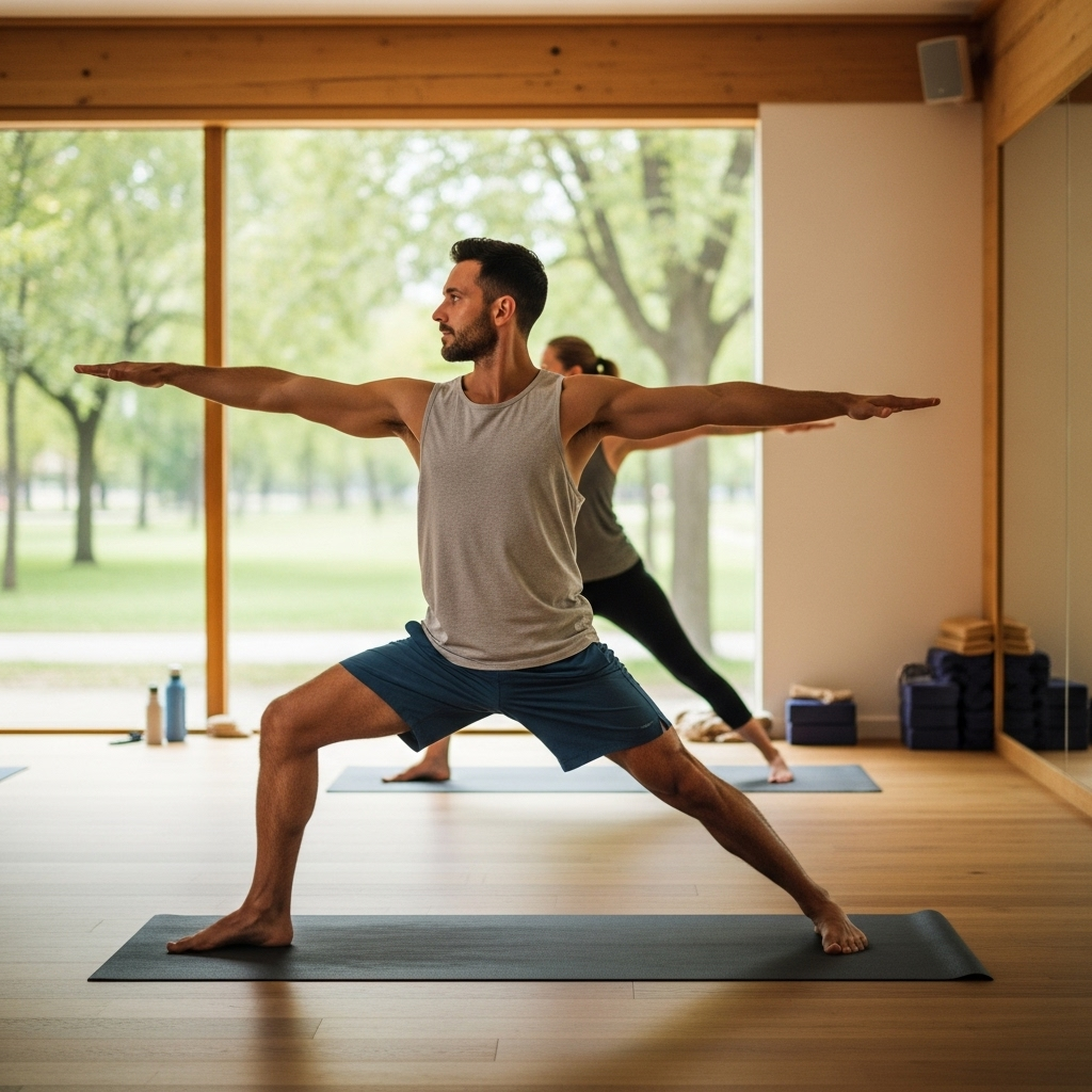 Nikolaj Christensen, flow yoga instruktør hos constructingioq